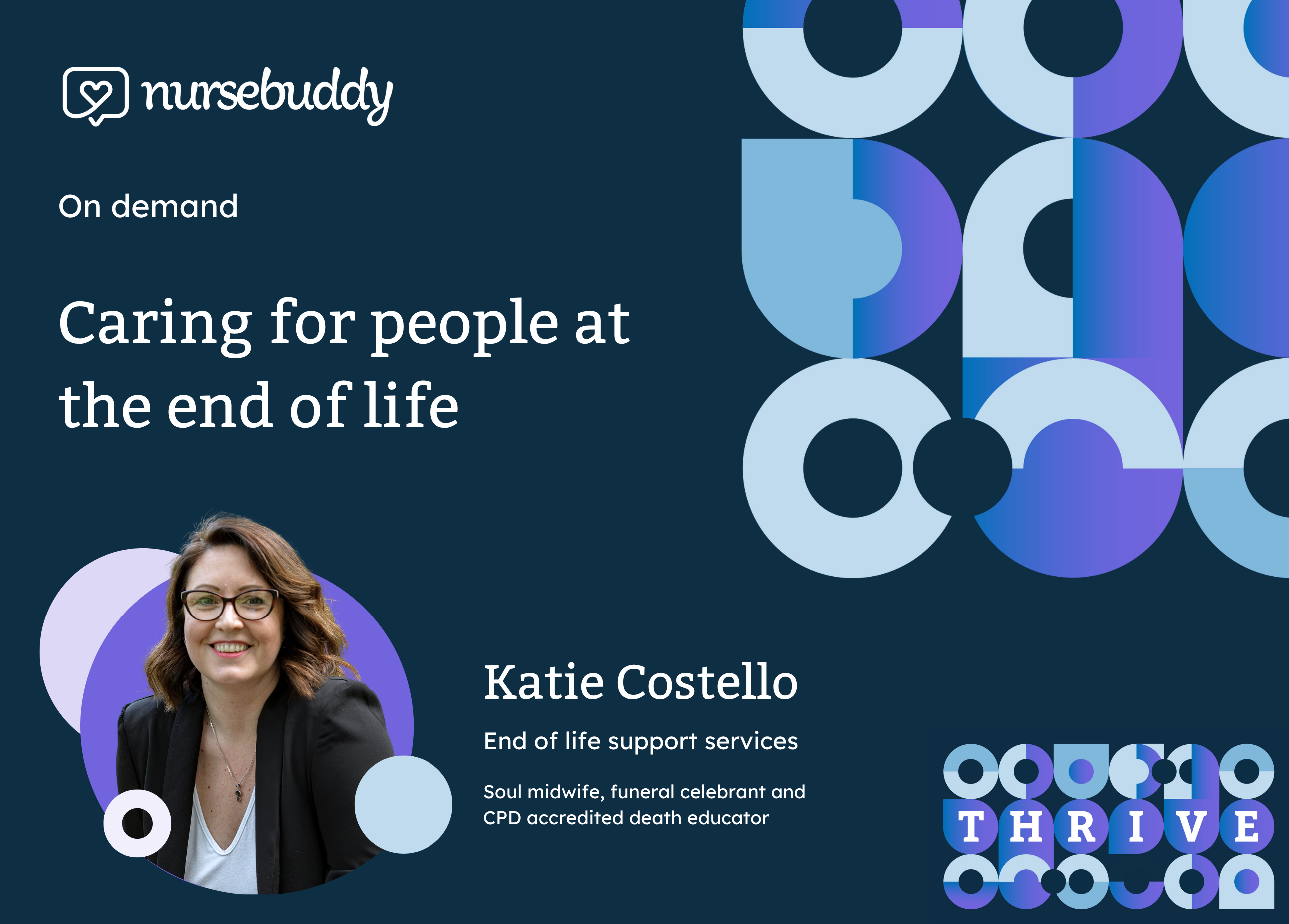 On-demand webinar: Caring for people at the end of life