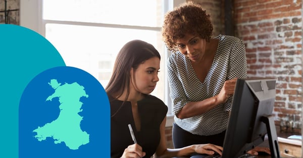 A care manager and business owner prepare for registration with Care Inspectorate Wales