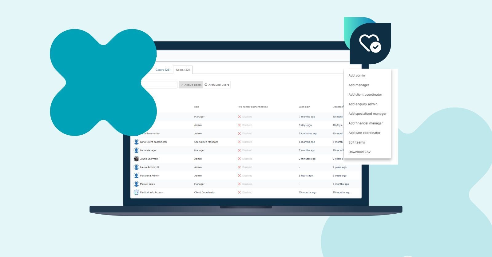 Understanding user roles in Nursebuddy
