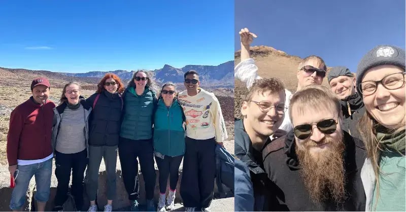 Nursebuddy team gettogether in Tenerife 2025