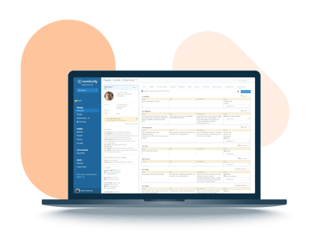 A goal-orientated care plan in Nursebuddy