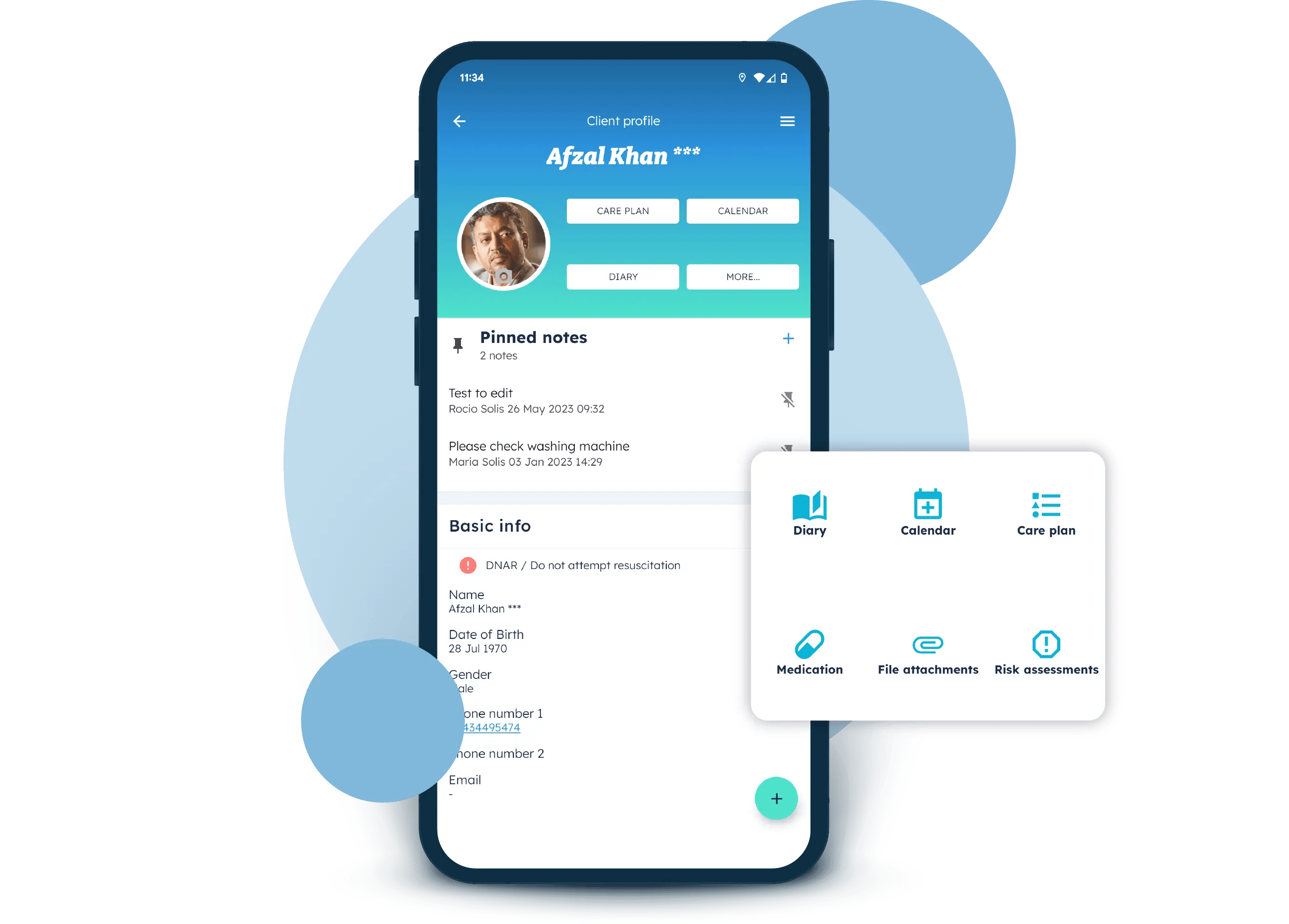 Nursebuddy client records