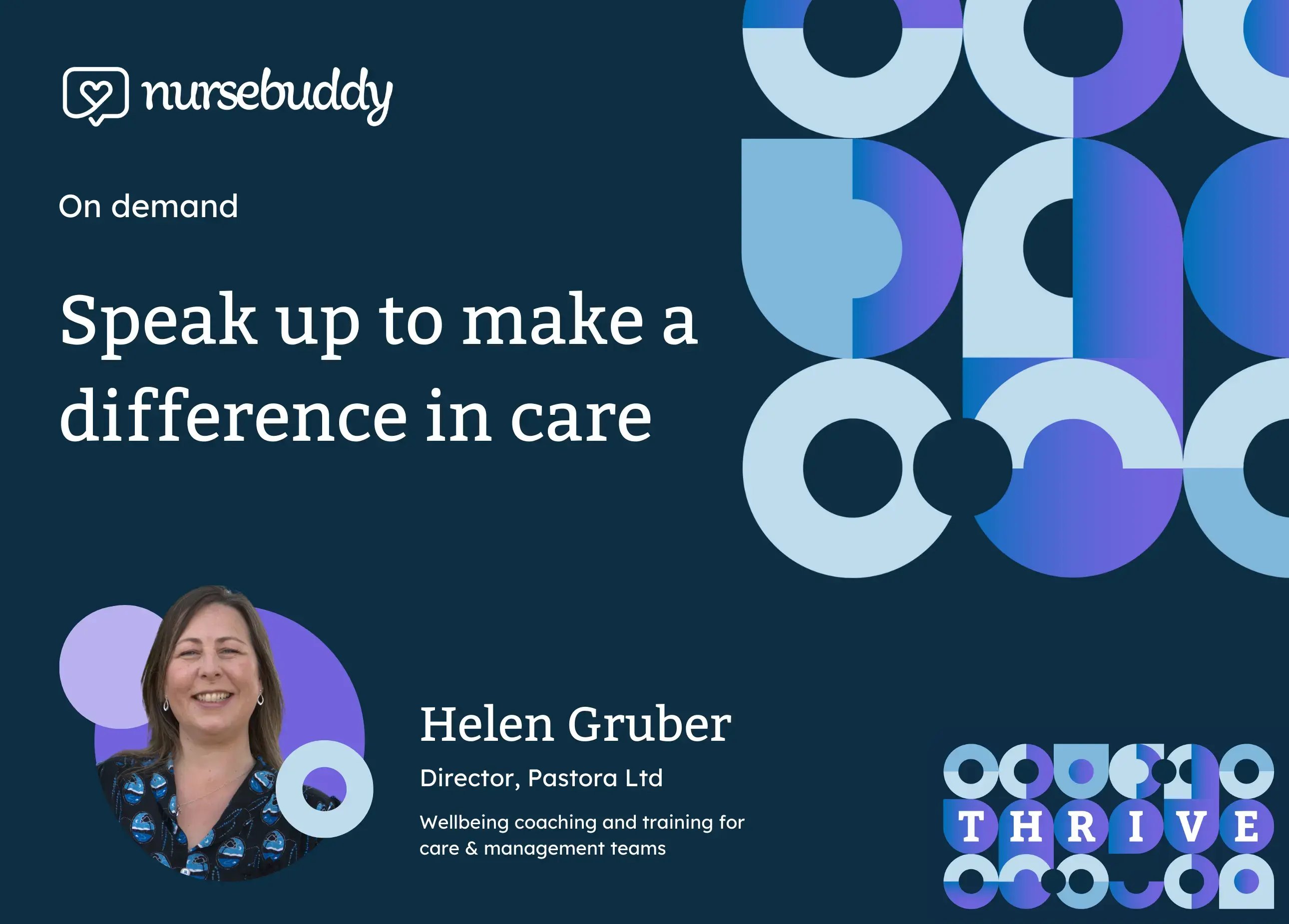 Speak up to make a difference in care - on demand webinar
